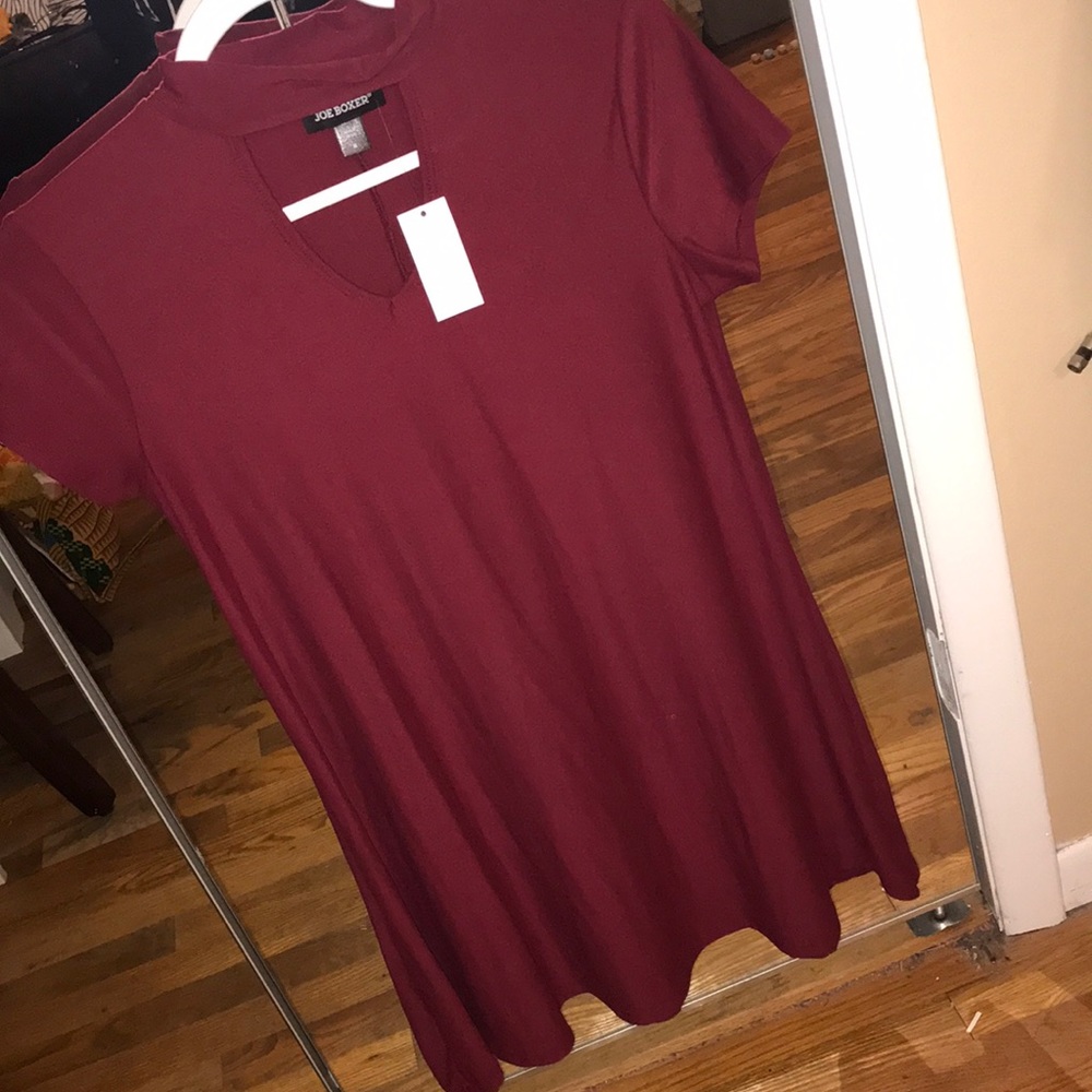 Maroon dress
